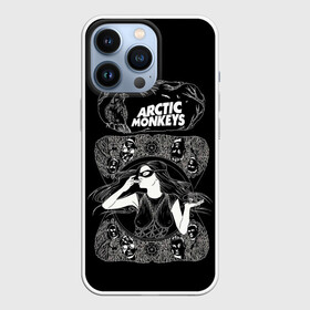 Чехол для iPhone 13 Pro с принтом Arctic monkeys Art в Новосибирске,  |  | alternative | arctic monkeys | metall | music | rock | альтернатива | арктик монкейс | арктические обезьяны | металл | музыка | рок