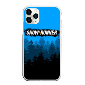 Чехол для iPhone 11 Pro Max матовый с принтом SNOWRUNNER СНОУРАННЕР ЛЕС в Новосибирске, Силикон |  | game | snow runner | snowrunner | грузовик | дальнобойщик | игра | симулятор | сноу раннер | сноураннер