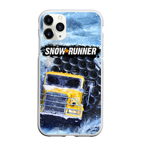 Чехол для iPhone 11 Pro Max матовый с принтом SNOWRUNNER ART СНОУРАННЕР АРТ в Новосибирске, Силикон |  | game | snow runner | snowrunner | winter | грузовик | дальнобойщик | зима | игра | лес | симулятор | снег | сноу раннер | сноураннер