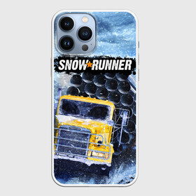Чехол для iPhone 13 Pro Max с принтом SNOWRUNNER ART   СНОУРАННЕР АРТ в Новосибирске,  |  | game | snow runner | snowrunner | winter | грузовик | дальнобойщик | зима | игра | лес | симулятор | снег | сноу раннер | сноураннер
