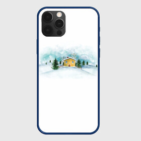 Чехол для iPhone 12 Pro Max с принтом Нежность. Зимний пейзаж в Новосибирске, Силикон |  | Тематика изображения на принте: зима | зимний пейзаж | нежность | новогодний | пейзаж | снег