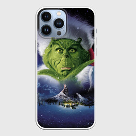 Чехол для iPhone 13 Pro Max с принтом Гринч   The Grinch в Новосибирске,  |  | Тематика изображения на принте: grinch | гринч | дед мороз | джим керри | елка | кино | новый год | рождество | санта | снег | снежинка