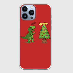 Чехол для iPhone 13 Pro Max с принтом ПРОБЛЕМЫ РЕКСА в Новосибирске,  |  | 2022 | christmas | dinosaur | hipster | klaus | merry | new | rex | santa | snow | star | trex | winter | year | гирлянды | год | динозавр | динозаврик | ёлка | ёлочка | звезда | зима | игрушки | клаус | новый | рекс | рождество | санта | с