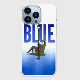 Чехол для iPhone 13 Pro с принтом MAI YAMANE BLUE в Новосибирске,  |  | Тематика изображения на принте: cowboy bebop | spike spiegel | аниме | ковбой бибоп | ковбойский бибоп | красный дракон | манга | охотник за головами | синдикат | спайк шпигель