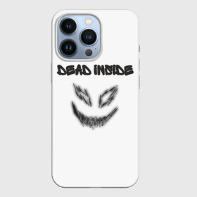 Чехол для iPhone 13 Pro с принтом Zxc Smile в Новосибирске,  |  | dead inside | demon | depression | dota 2 | drain | phonk | smile | tilted | zxc | zxcursed