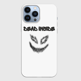 Чехол для iPhone 13 Pro Max с принтом Zxc Smile в Новосибирске,  |  | Тематика изображения на принте: dead inside | demon | depression | dota 2 | drain | phonk | smile | tilted | zxc | zxcursed