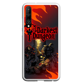 Чехол для Honor P30 с принтом DARKEST DUNGEON   ТЕМНЕЙШЕЕ ПОДЗЕМЕЛЬЕ в Новосибирске, Силикон | Область печати: задняя сторона чехла, без боковых панелей | darkest dungeon | darkest dungeon 2 | ад | готика | игра | огонь | пламя | темнейшее подземелье | ужасы