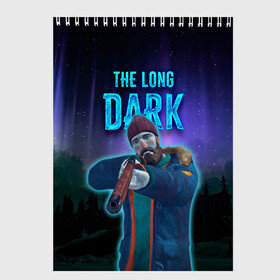 Скетчбук с принтом The Long Dark Will Mackenzie в Новосибирске, 100% бумага
 | 48 листов, плотность листов — 100 г/м2, плотность картонной обложки — 250 г/м2. Листы скреплены сверху удобной пружинной спиралью | long dark | the long dark | will mackenzie | длинная тьма | долгая тьма | игра long dark | уилл маккензи