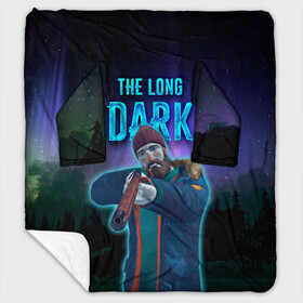 Плед с рукавами с принтом The Long Dark Will Mackenzie в Новосибирске, 100% полиэстер | Закругленные углы, все края обработаны. Ткань не мнется и не растягивается. Размер 170*145 | long dark | the long dark | will mackenzie | длинная тьма | долгая тьма | игра long dark | уилл маккензи