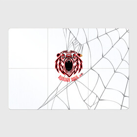 Магнитный плакат 3Х2 с принтом Бардак -Русский рок с паутиной в Новосибирске, Полимерный материал с магнитным слоем | 6 деталей размером 9*9 см | бакдак | паук | паутина | рок | рок группа | русский рок