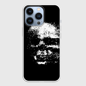 Чехол для iPhone 13 Pro с принтом Skulls glitch в Новосибирске,  |  | dark | fashion | glitch | hype | skull | глитч | мода | тёмный | хайп | череп