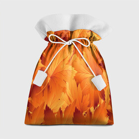 Подарочный 3D мешок с принтом Кленовая сладость в Новосибирске, 100% полиэстер | Размер: 29*39 см | желтый | клен | кленовый лист | лист | листопад | листья | оранжевый | осень