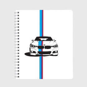 Тетрадь с принтом BMW | WILD BEAST в Новосибирске, 100% бумага | 48 листов, плотность листов — 60 г/м2, плотность картонной обложки — 250 г/м2. Листы скреплены сбоку удобной пружинной спиралью. Уголки страниц и обложки скругленные. Цвет линий — светло-серый
 | bmw | e34 | e36 | m style | sport | x3 | x5 | x6 | x7 | авто | автомобиль | автоспорт | беха | бмв | бумер | в топе | как у всех | м пакет | рекомендации | спорт | хочу
