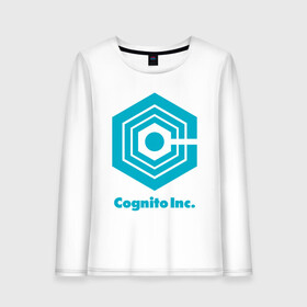 Женский лонгслив хлопок с принтом Корпорация Заговор Cognito Inc в Новосибирске, 100% хлопок |  | cognito inc | inside job | shadow government | когнито | корпорация заговор | мультфильм | рейган ридли | теневое правительство | теории заговора