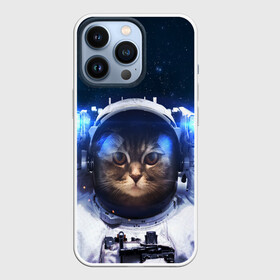 Чехол для iPhone 13 Pro с принтом КОТИК В КОСМОСЕ | CAT IN SPACE в Новосибирске,  |  | Тематика изображения на принте: animals | astronaut | cat | galaxy | humor | nebula | planets | space | stars | universe | астронавт | вселенная | галактика | животные | звезды | космонавт | космос | кот | планеты | туманность | юмор