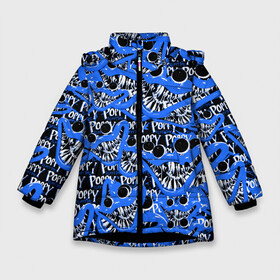 Зимняя куртка для девочек 3D с принтом POPPY PLAYTIME ИГРА ПОППИ ПЛЕЙТАЙМ в Новосибирске, ткань верха — 100% полиэстер; подклад — 100% полиэстер, утеплитель — 100% полиэстер. | длина ниже бедра, удлиненная спинка, воротник стойка и отстегивающийся капюшон. Есть боковые карманы с листочкой на кнопках, утяжки по низу изделия и внутренний карман на молнии. 

Предусмотрены светоотражающий принт на спинке, радужный светоотражающий элемент на пуллере молнии и на резинке для утяжки. | poppy playtime | игра | монстр | плэйтайм | попи плей тайм | попи плэй тайм | попиплейтам | попиплэйтайм | поппи плейтайм | поппиплэйтайм | хагги вагги | хаги ваги | хоррор