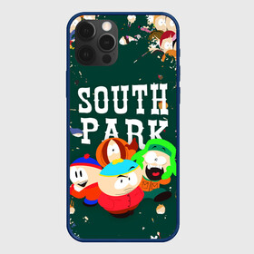 Чехол для iPhone 12 Pro Max с принтом SOUTH PARK   ЮЖНЫЙ ПАРК   АРТ в Новосибирске, Силикон |  | eric cartman | park | pattern | south | south park | арт | зима | кайл | картман | картмен | кени | кеннет | кенни | они убили кени | парк | саус парк | сволочи | стэнли | узор | эрик | южный | южный парк