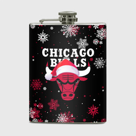 Фляга с принтом НОВОГОДНИЙ CHICAGO BULLS 2022 СНЕЖИНКИ в Новосибирске, металлический корпус | емкость 0,22 л, размер 125 х 94 мм. Виниловая наклейка запечатывается полностью | 2022 | 23 | basketball | bulls | chicago bulls | jordan | logo | michael jordan | nba | red | sport | баскетбол | быки | джордан | лого | майкл джордан | новогодний чикаго булс | новый год | спорт | чикаго буллс | чикаго булс новый год