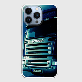 Чехол для iPhone 13 Pro с принтом SCANIA Дальнобой 2022. в Новосибирске,  |  | грузовик | грузоперевозки | дальнобойщик | машина | тягач