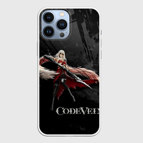 Чехол для iPhone 13 Pro Max с принтом Ева Ру Code Vein в Новосибирске,  |  | Тематика изображения на принте: eva | eva roux | roux | девушка | ева | игра | код вейн | персонаж | роукс