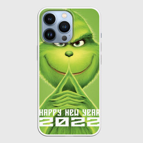 Чехол для iPhone 13 Pro с принтом Зимний Гринч в Новосибирске,  |  | 2020 | 2021 | 2022 | америка | дед мороз | декабрь | дисней | зеленый | зима | злодей | классная | крутая | новый год | подарки | праздник | россия | январь