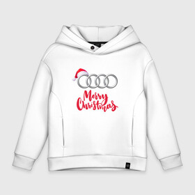 Детское худи Oversize хлопок с принтом AUDI MERRY CHRISTMAS в Новосибирске, френч-терри — 70% хлопок, 30% полиэстер. Мягкий теплый начес внутри —100% хлопок | боковые карманы, эластичные манжеты и нижняя кромка, капюшон на магнитной кнопке | Тематика изображения на принте: audi | auto | autosport | perfomance | quattro | rs | sport | авто | авто спорт | автомобиль | автомобильные | автоспорт | ауди | кватро | марка | машины | перфоманс | рс | спорт