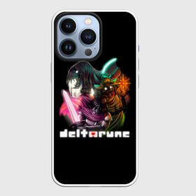 Чехол для iPhone 13 Pro с принтом Deltarune Персонажи. в Новосибирске,  |  | Тематика изображения на принте: deltarune | deltarune 2 | game | undertale символ | дельта | дельтарун | дельтарун 2 | знак руин андертейл | значок дельтарун пиксель | игра | руна