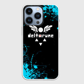 Чехол для iPhone 13 Pro с принтом Deltarune брызги красок в Новосибирске,  |  | deltarune | deltarune 2 | game | undertale символ | дельта | дельтарун | дельтарун 2 | знак руин андертейл | значок дельтарун пиксель | игра | руна