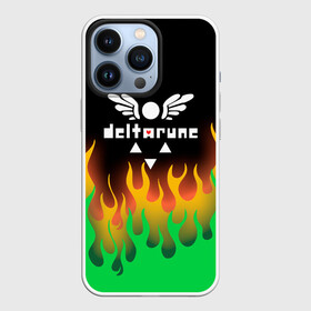 Чехол для iPhone 13 Pro с принтом Deltarune огонь в Новосибирске,  |  | deltarune | deltarune 2 | game | undertale символ | дельта | дельтарун | дельтарун 2 | знак руин андертейл | значок дельтарун пиксель | игра | руна