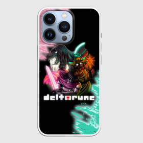 Чехол для iPhone 13 Pro с принтом [Deltarune]   Персонажи в Новосибирске,  |  | Тематика изображения на принте: deltarune | deltarune 2 | game | undertale символ | дельта | дельтарун | дельтарун 2 | знак руин андертейл | значок дельтарун пиксель | игра | руна