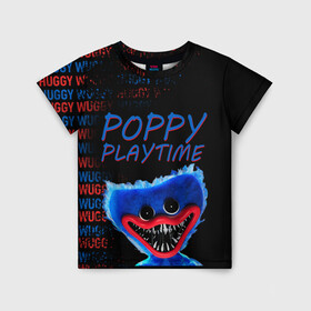 Детская футболка 3D с принтом Хагги ВАГГИ | Poppy Playtime в Новосибирске, 100% гипоаллергенный полиэфир | прямой крой, круглый вырез горловины, длина до линии бедер, чуть спущенное плечо, ткань немного тянется | huggy waggy | poppy playtime | в топе | игра | как у всех | кукла | монстр | плэйтайм | подарок | попи плей тайм | попиплейтам | поппи плейтайм | поппиплэйтайм | рекомендации | удивить | хагги вагги | хаги ваги