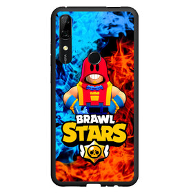 Чехол для Honor P Smart Z с принтом ГРОМ БРАВЛ СТАРС GROM BRAWL STARS ОГОНЬ в Новосибирске, Силикон | Область печати: задняя сторона чехла, без боковых панелей | Тематика изображения на принте: brawl | brawl stars | brawler | grom | stars | боец | бравл старс | бравлер | брол старс | гром | мобильная игра | новый | хроматик | хроматические | хроматический боец | эпич