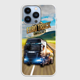 Чехол для iPhone 13 Pro с принтом Euro Truck Simulator в Новосибирске,  |  | auto | car | euro truck simulator | авто | грузовик | грузовой автомобиль | грузовой симулятор | дальнобойщик | евро грузовик симулятор | евро трек симулятор | евро трюк симулятор | европа трак симулятор