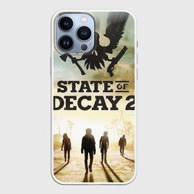 Чехол для iPhone 13 Pro Max с принтом Poster | State of Decay (+спина) в Новосибирске,  |  | poster | state of decay | survival horror | undead labs | загнивающий штат | зомби апокалипсис | постер | стадия разложения | стейт оф декай