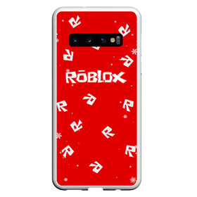 Чехол для Samsung Galaxy S10 с принтом НОВОГОДНИЙ СВИТЕР ROBLOX РОБЛОКС НОВЫЙ ГОД 2022 в Новосибирске, Силикон | Область печати: задняя сторона чехла, без боковых панелей | game | gamer | logo | minecraft | new year | oof | roblox | simulator | игра | конструктор | лого | майнкрафт | новогодний | новогодний роблокс | новый год | новый год роблокс | праздник | симулятор | снежинки | строительство