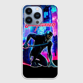 Чехол для iPhone 13 Pro с принтом Ghostrunner Neon City в Новосибирске,  |  | ghostrunner | jack | the ghostrunner | гост раннер | гостраннер | джек | призрачный бегун