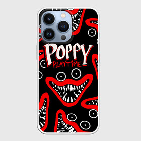 Чехол для iPhone 13 Pro с принтом Poppy Playtime Huggy Wuggy Smile в Новосибирске,  |  | huggy wuggy | lets hug | poppy playtime | smile | игрушка | игры | кукла | монстр | поппи плейтайм | синий | смайл | улыбка | хагги вагги | хуги вуги