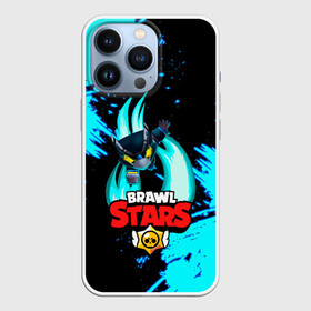 Чехол для iPhone 13 Pro с принтом BRAWL STARS ЛЕТЯЩИЙ MECHA CROW. в Новосибирске,  |  | 8bit | brawl stars | colette | crow | gale | leon | max | mecha | mecha crow | mrp | sally leon | shark | squeak | tara | virus 8bit | werewolf leon | акула | берли | бравл старс | ворон | коллет | макс | оборотень | сквик