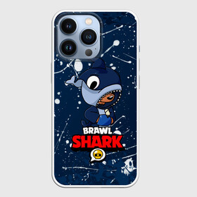 Чехол для iPhone 13 Pro с принтом BRAWL STARS SHARK красочный в Новосибирске,  |  | 8bit | brawl stars | colette | crow | gale | leon | max | mecha | mecha crow | mrp | sally leon | shark | squeak | tara | virus 8bit | werewolf leon | акула | берли | бравл старс | ворон | коллет | макс | оборотень | сквик
