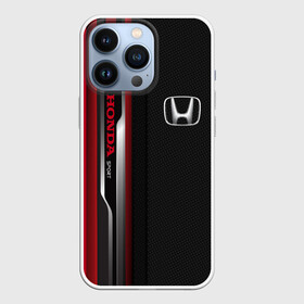 Чехол для iPhone 13 Pro с принтом HONDA Sport (carbon texture)   Хонда Спорт (текстура карбон) в Новосибирске,  |  | auto | autosport | avto | car | honda | race | street racing | авто | автоспорт | гонки | карбон | марка | машина | тачка | хонда