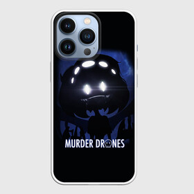 Чехол для iPhone 13 Pro с принтом MURDER DRONES   ДРОНЫ УБИЙЦЫ   Serial Designation V в Новосибирске,  |  | Тематика изображения на принте: liam vickers | murder drones | murder drones pilot | murder drones v | pilot | мультфильм
