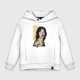 Детское худи Oversize хлопок с принтом Andy Warhol   Mick Jagger pop art в Новосибирске, френч-терри — 70% хлопок, 30% полиэстер. Мягкий теплый начес внутри —100% хлопок | боковые карманы, эластичные манжеты и нижняя кромка, капюшон на магнитной кнопке | Тематика изображения на принте: andy warhol | celebrity | mick jagger | rolling stones | sketch | знаменитость | мик джаггер | ролинг стоунз | энди уорхол | эскиз