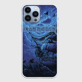 Чехол для iPhone 13 Pro Max с принтом IRON MAIDEN ПИРАТЫ В БЕЗДНЕ МОРСКОЙ в Новосибирске,  |  | iron maiden | pirates | адриан смит | брюс дикинсон | дэйв мюрреи | железная дева | нико макбрэйн | пираты | призрак | стив харрис | череп | яник герс