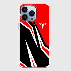 Чехол для iPhone 13 Pro с принтом TESLA MOTORS | RED LINE | ТЕСЛА в Новосибирске,  |  | brand | car | cybertruck | elon mask | logo | model 3 | model s | model x | model y | red | tesla | tesla motors | tesla roadster | tesla semi | абстр | авто | бренд | геометрия | илон | илон маск | кибертрак | красный | лого | маск | машина