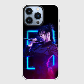 Чехол для iPhone 13 Pro с принтом MAKI ZENIN JUJUTSU KAISEN NEON в Новосибирске,  |  | anime | japan | japanese | jujutsu | jujutsu kaisen | kaisen | maki zenin | sukuna | tattoo | аниме | двуликий призрак | иероглифы | инумаки | итадори | итадори юдзи | магическая битва | нобара | панда | рёмен | рёмен сукуна | сатору