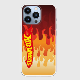 Чехол для iPhone 13 Pro с принтом Hot Wheels | Fire 2D в Новосибирске,  |  | auto | bone shaker | hot wheels | logo | mattel | rd02 | twin mill | авто | автомобиль | ам | горячие колёса | лого | логотип | хот велс | эмблема