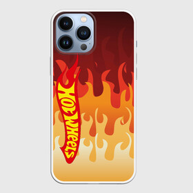 Чехол для iPhone 13 Pro Max с принтом Hot Wheels | Fire 2D в Новосибирске,  |  | auto | bone shaker | hot wheels | logo | mattel | rd02 | twin mill | авто | автомобиль | ам | горячие колёса | лого | логотип | хот велс | эмблема