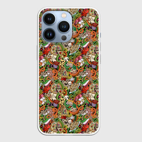 Чехол для iPhone 13 Pro с принтом Еда Разная в Новосибирске,  |  | блюдо | грибы | еда | жратва | завтрак | закуска | застолье | колбаса | корм | кормление | кушанье | лакомство | макароны | обед | перекус | пир | пирожные | пицца | пища | повар | продовольствие