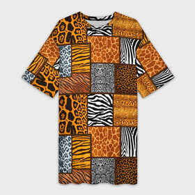 Платье-футболка 3D с принтом тигр, полосы, 2022 в Новосибирске,  |  | 2022 год | в полоску | зебра | зима | змеиный | змея | леопардовый | новогодний | оранжевый | полосатый | пятнистый | с тигром | тигр | тигровый | шкуры животных