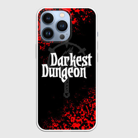 Чехол для iPhone 13 Pro с принтом DARKEST DUNGEON DEATH SKULL PATTERN в Новосибирске,  |  | abomination | antiquarian | arbalest | bounty hunter | colour of madness | crimson court | crusader | darkest dungeon | game | grave robber | hellion | highwaym | logo | roguelike | shieldbreaker | the shieldbreaker | игра | лого | лог